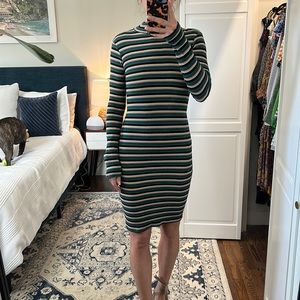 H&M Long Sleeve Body Con Dress
